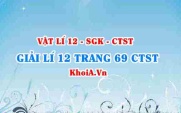 Giải Vật lí 12 trang 69 Chân trời Sáng tạo